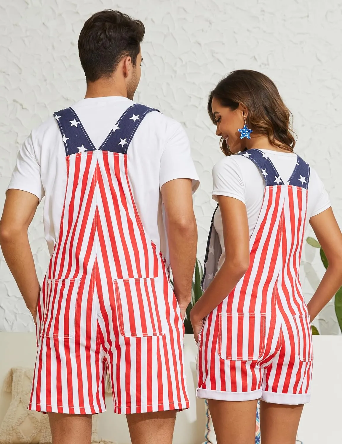 Coveralls for Men Bibs Overalls Festival Jumpsuits Shorts Romper