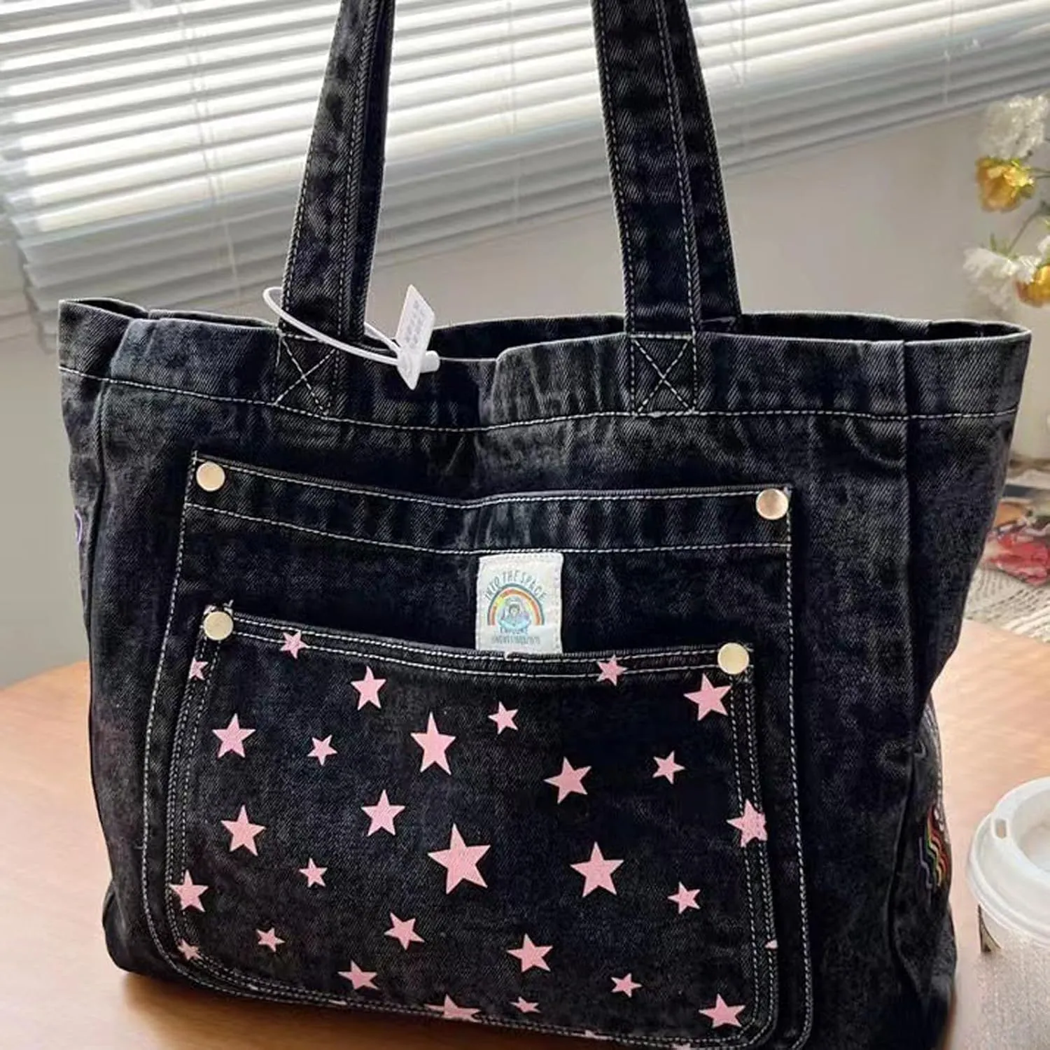 Cowboy Aesthetics Women's Handbag, Large Capacity Work Bag, Y2K Bag