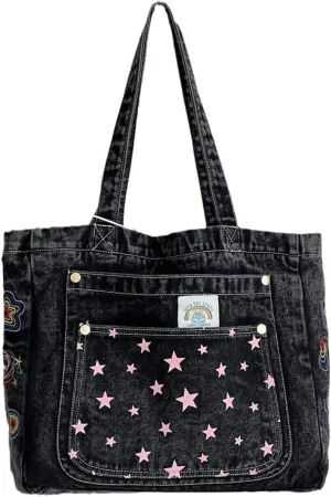 Cowboy Aesthetics Women's Handbag, Large Capacity Work Bag, Y2K Bag