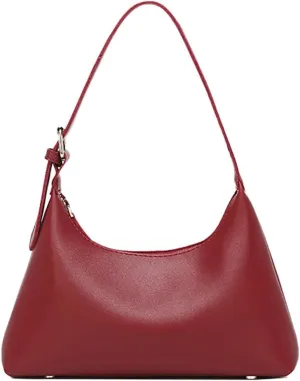 Crescent Hobo Bag for Women Small Shoulder Purse Lightweight PU Leather Tote Handbag 2025