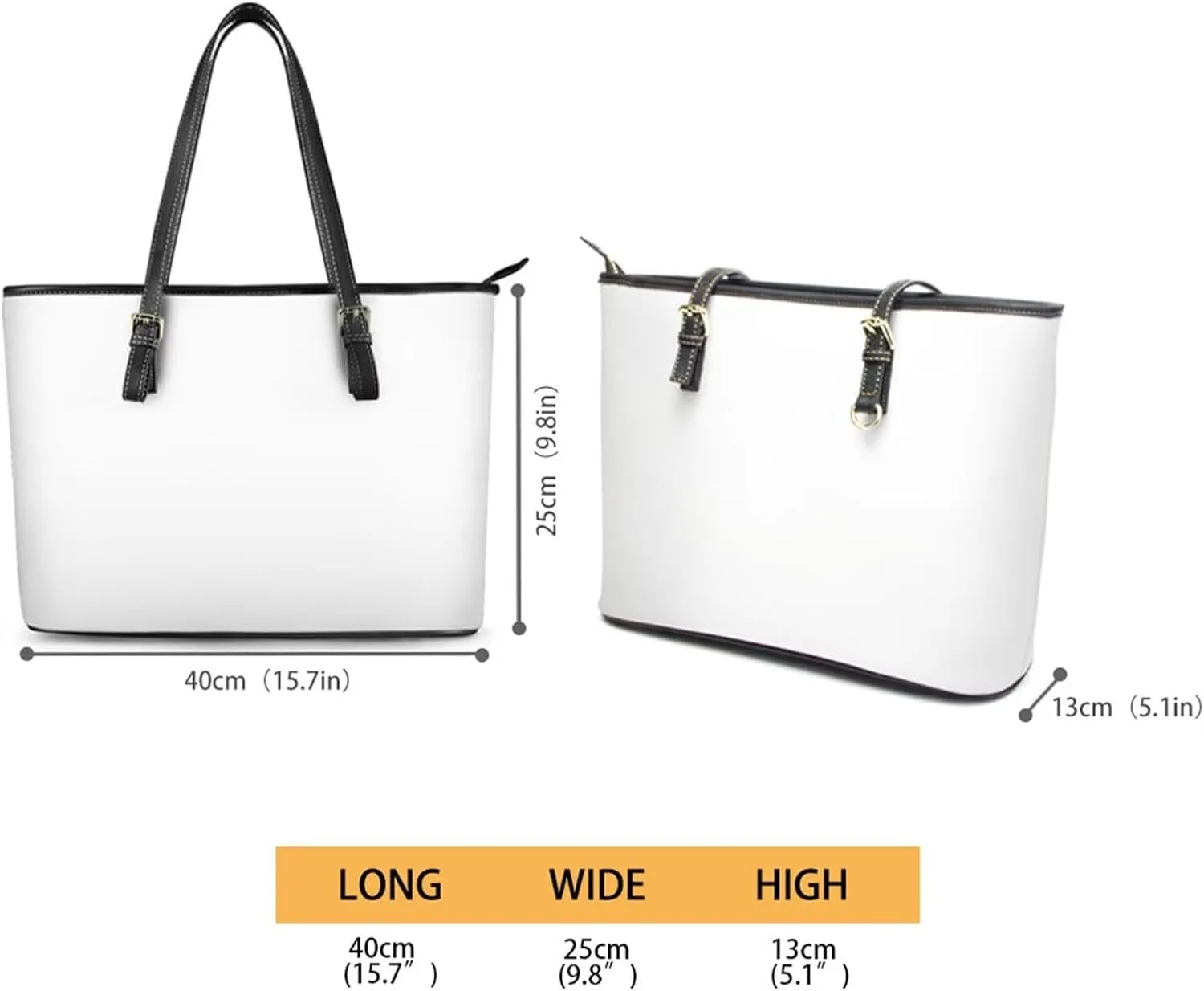 Cute Animals Tote Bag for Women Faux Leather Zipper Hobo Bag, Cartoon Puppy Shoulder Work Tote Purse for Laptop