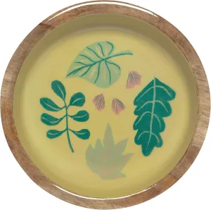Danica Studio Haven Shallow Mango Wood Bowl, 6.25 inches DIA