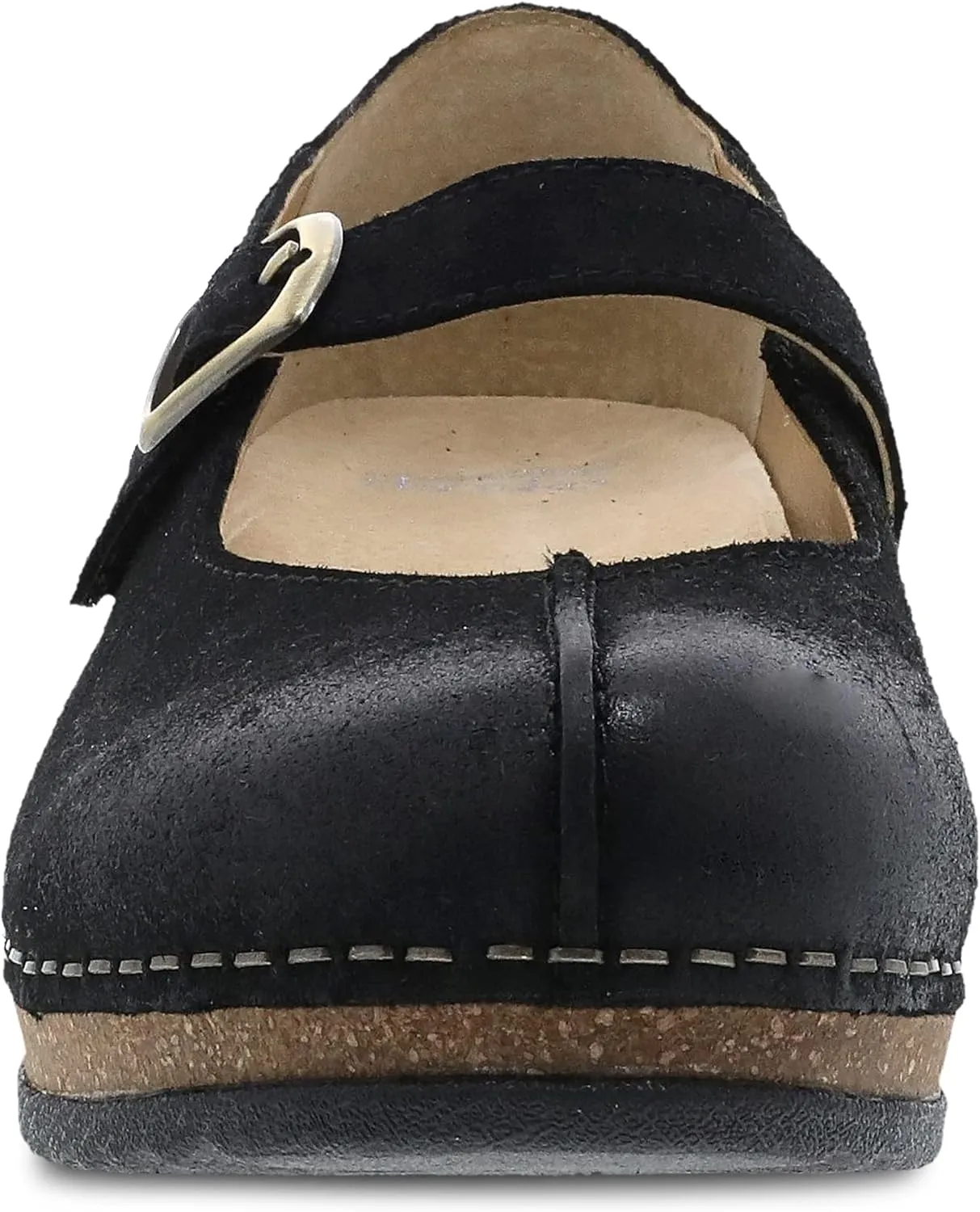 Dansko Women's Mika Mary Jane - Dual Density Cork/EVA Midsole and Lightweight Rubber Outsole Provide Durable and Comfortable Ride on Patented Stapled Construction