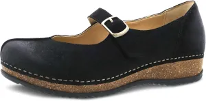 Dansko Women's Mika Mary Jane - Dual Density Cork/EVA Midsole and Lightweight Rubber Outsole Provide Durable and Comfortable Ride on Patented Stapled Construction