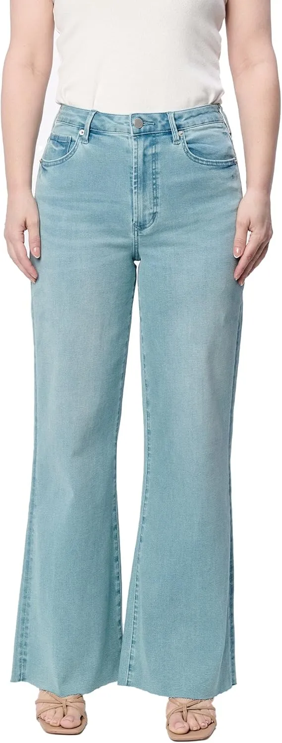 DEAR JOHN Fiona Women's Jeans Wide Leg High Rise Full Inseam