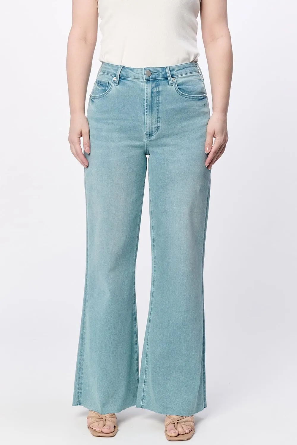DEAR JOHN Fiona Women's Jeans Wide Leg High Rise Full Inseam