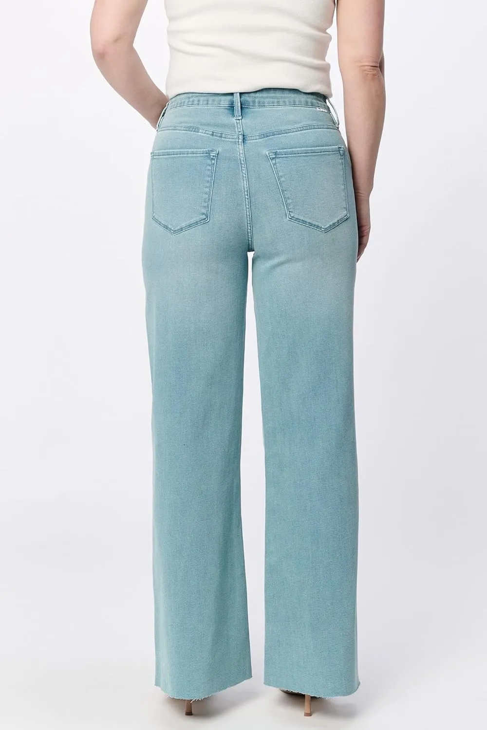 DEAR JOHN Fiona Women's Jeans Wide Leg High Rise Full Inseam
