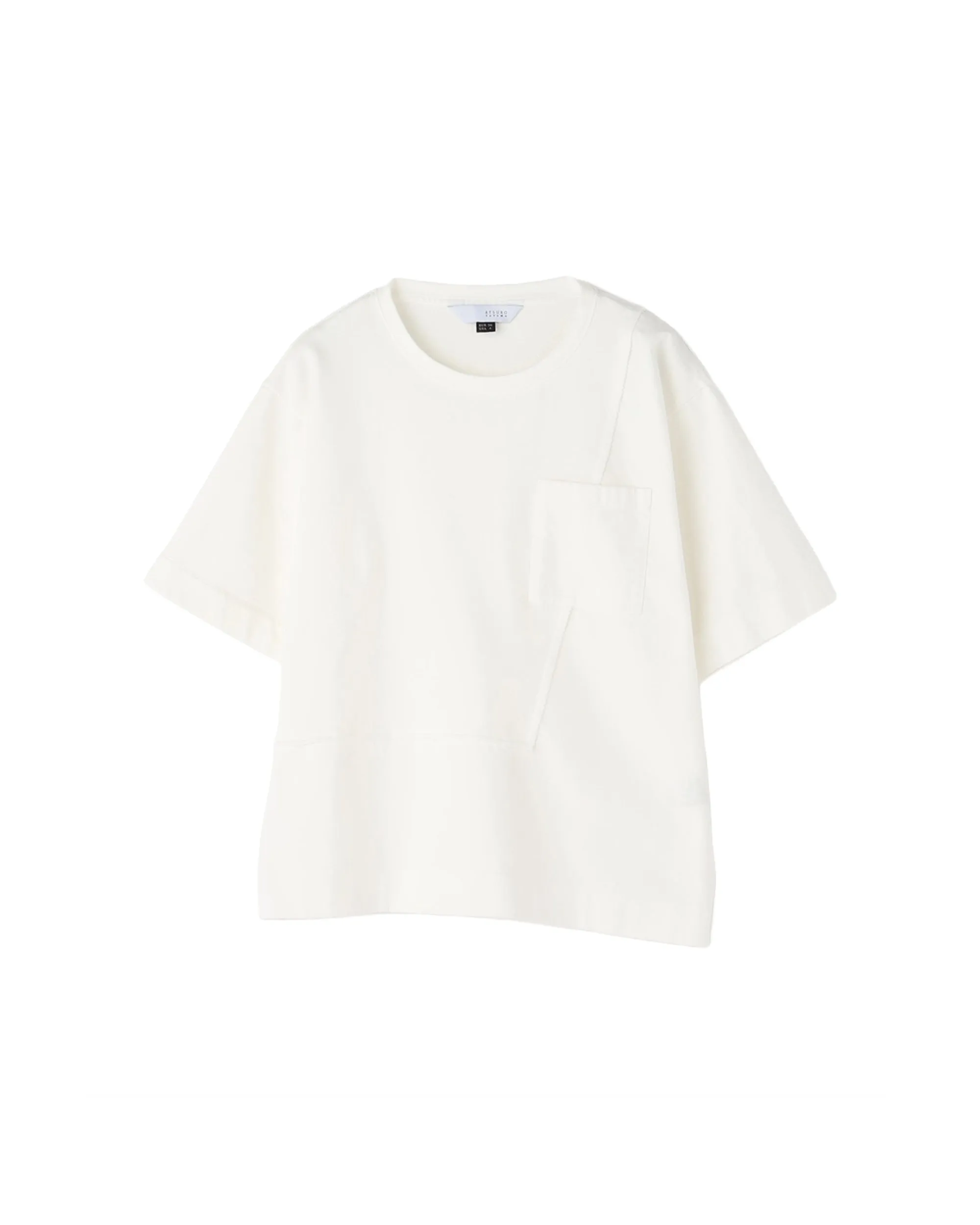 Denim Mix Cs Fringe Pocket Unisex Top