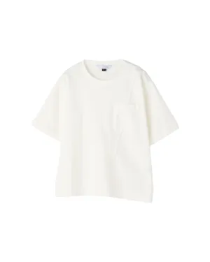 Denim Mix Cs Fringe Pocket Unisex Top