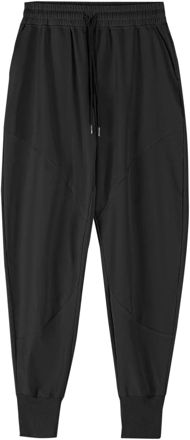 Designer Harem Jogger Pants for Men Baggy Casual Athletic Track Pants Drawstring Loose Fit Stylish Jogger Sportswear