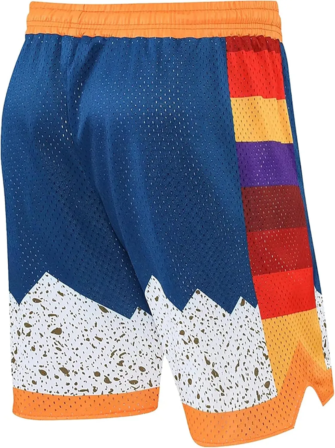 DIOTSR Mens Basketball Shorts Casual Retro Graphic Shorts Athletic Running Shorts Streetwear Designer Shorts with Pockets