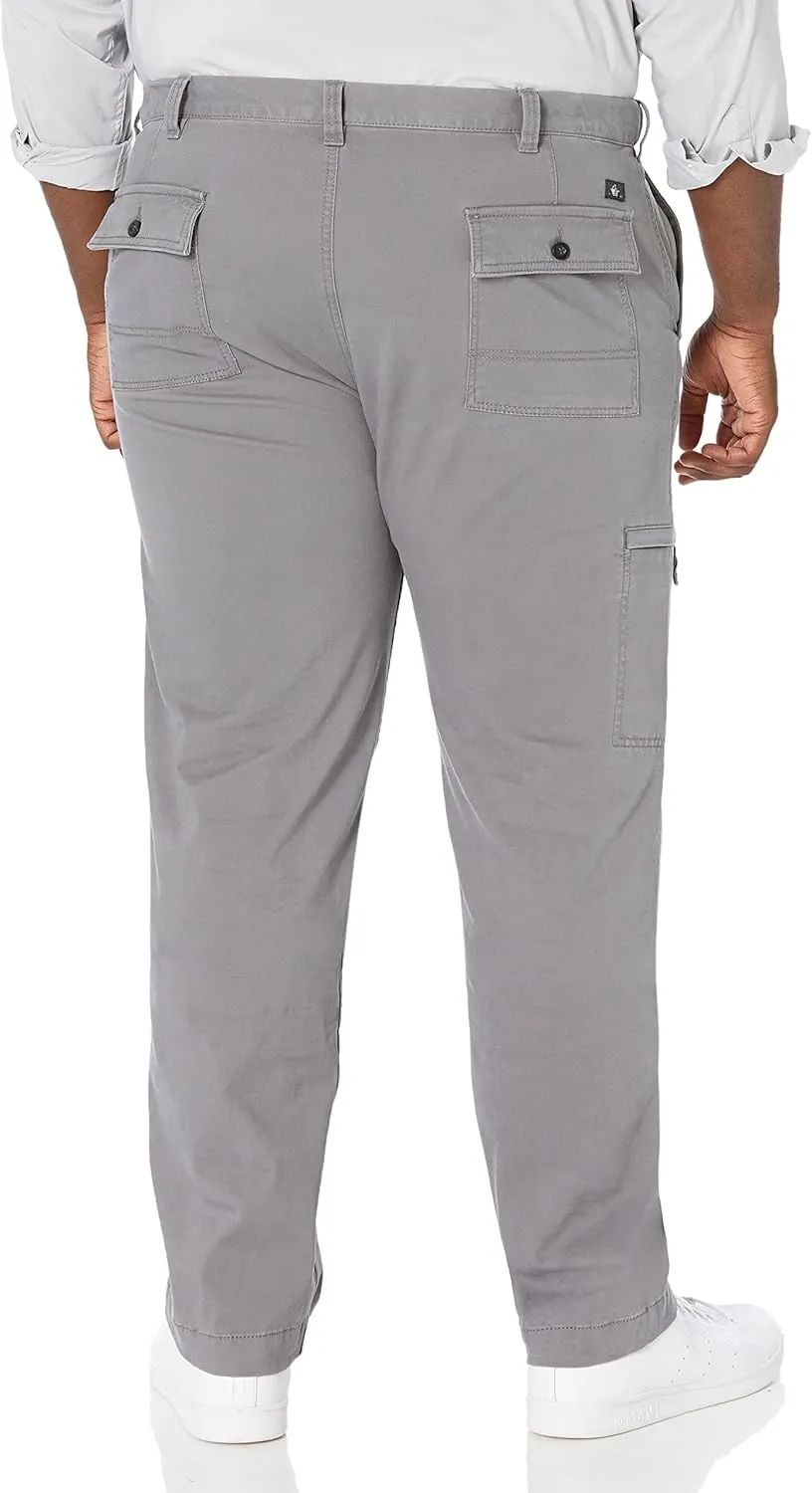 DOCKERS Mens Go-to Cargo Straight Fit Smart 360 Flex Pants (Standard and Big & Tall)