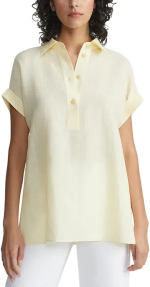 Dolman Linen Polo Shirt