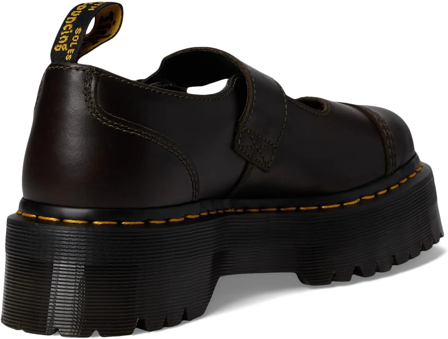 Dr. Martens Women's Addina Leather Platform Shoes