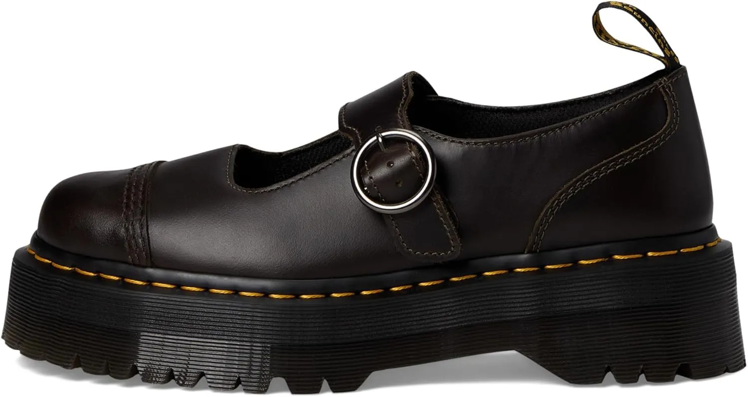 Dr. Martens Women's Addina Leather Platform Shoes