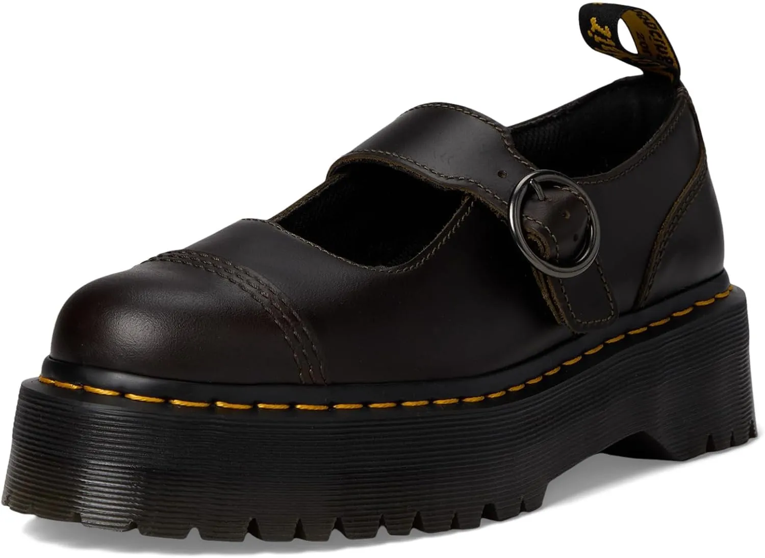 Dr. Martens Women's Addina Leather Platform Shoes