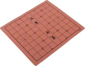Dual Sided Chinese Chess Board Foldable Game Accessory for and Travel Quality Material with Stable Design for Board Game Supplies Random Color