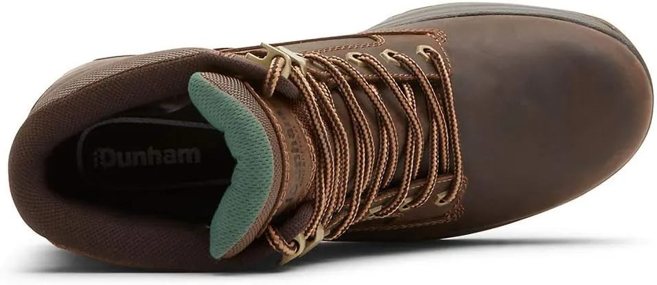 Dunham Men's 8000 Works 6 in Plain Toe Waterproof Boot