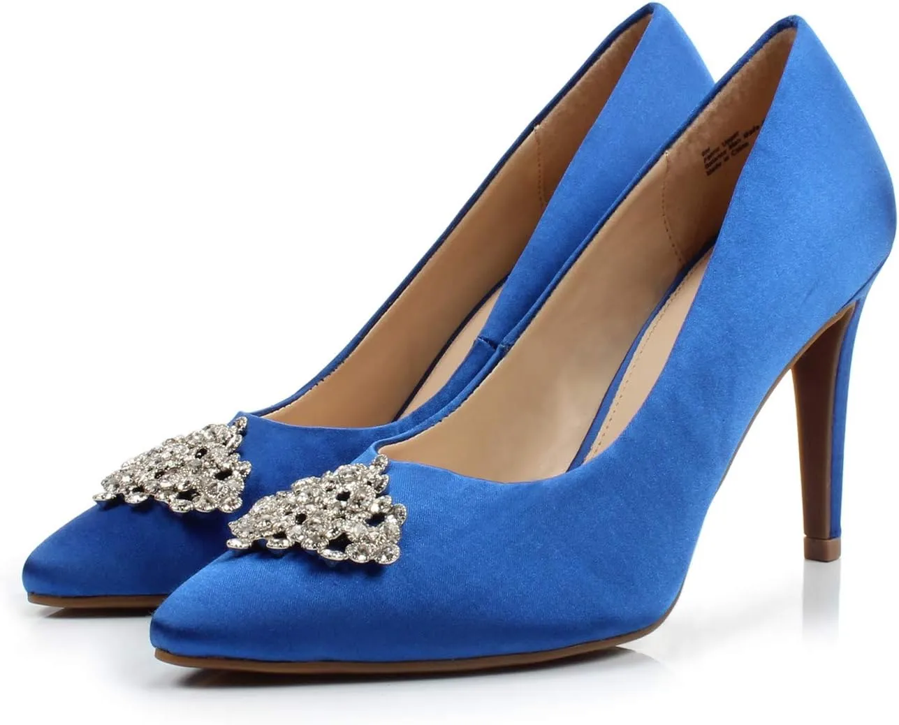 DUNION Women's Appoint Pointed Toe High Heel Dress Pump Stiletto Evening Party Wedding Shoes