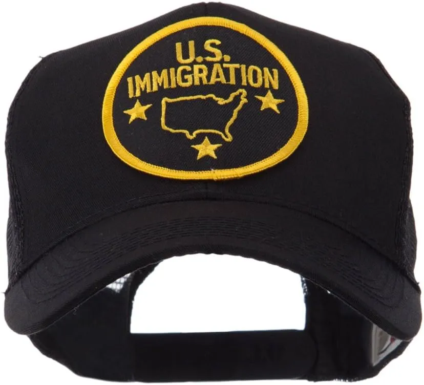 e4Hats.com Law Enforcement Patched Mesh Cap
