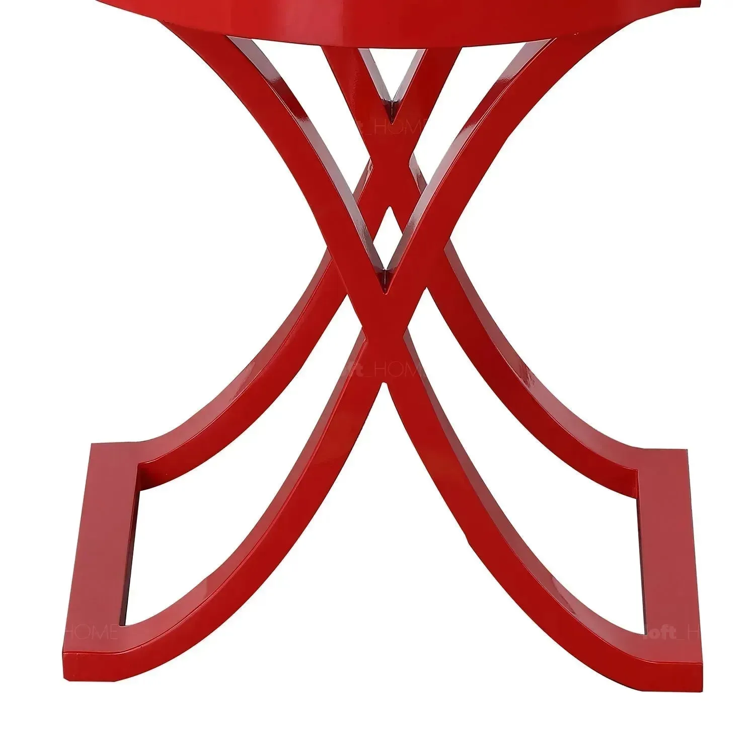 Eclectic Wood Side Table REDHOOD