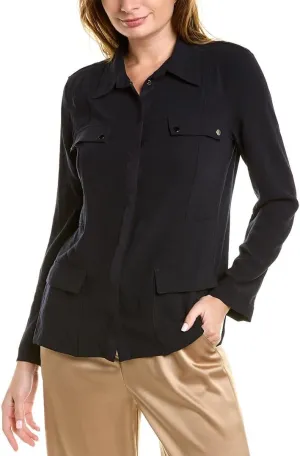 Elie Tahari Utility Shirt Jacket
