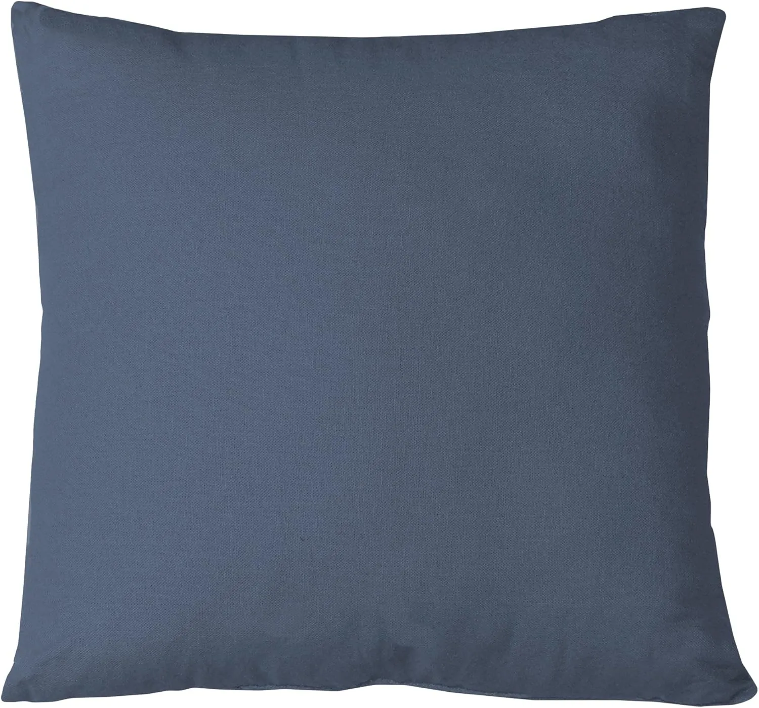 Elrene Home Fashions 26865879971 Decorative Linen Solid Couch/Sofa/Bed Cushion Pillow, 18" x 18", Blue