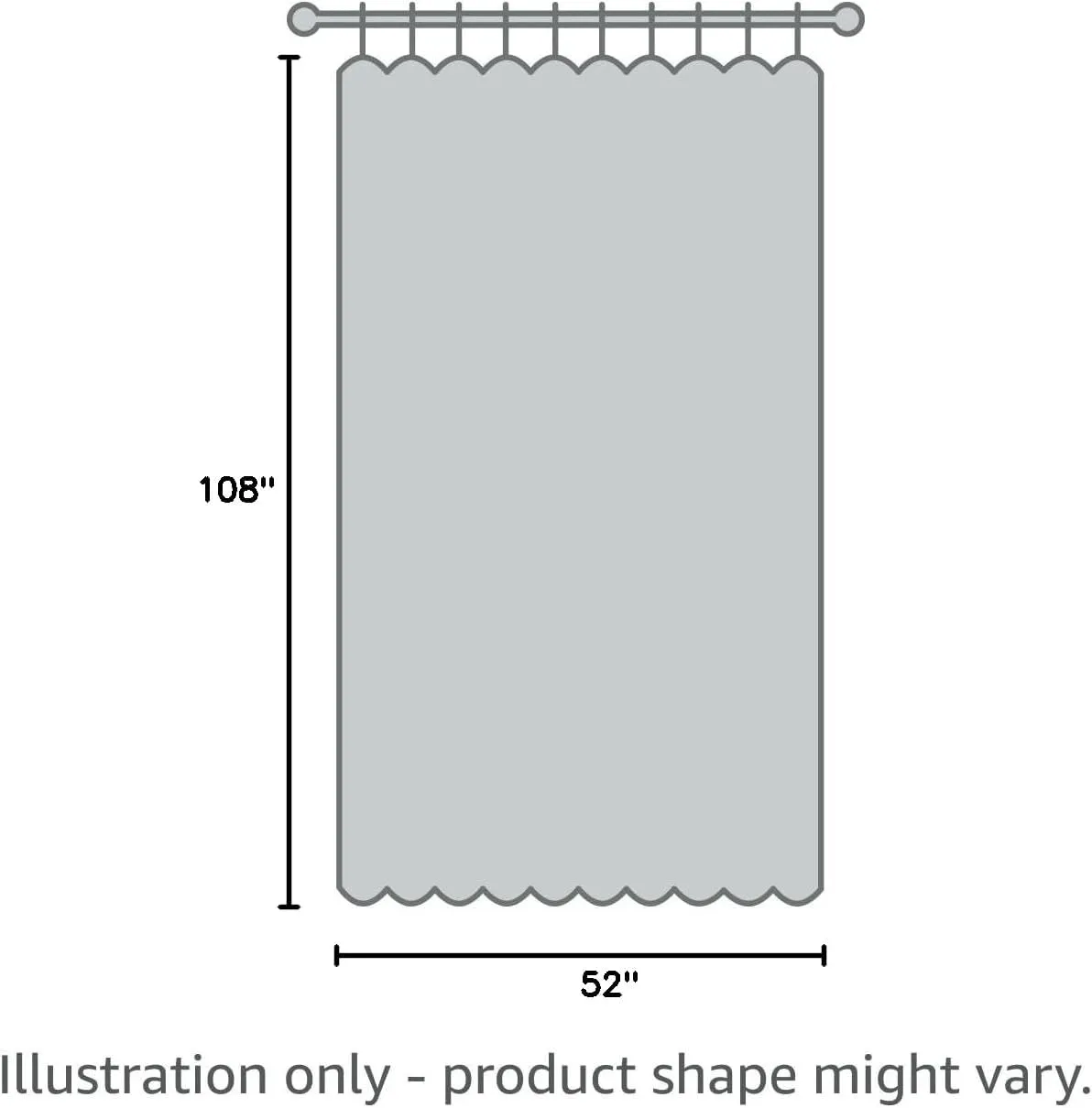 Elrene Home Fashions Brighton Windowpane Plaid Blackout Window Curtain, Living Room and Bedroom Drape with Back Tab and Rod Pocket Tabs, 52"x108", Indigo, 1 Panel