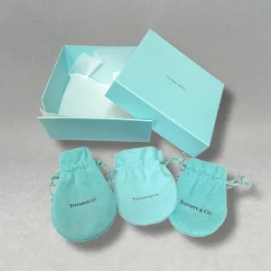 Estate Tiffany & Co. Outer Box & 3 Pouches (Empty)