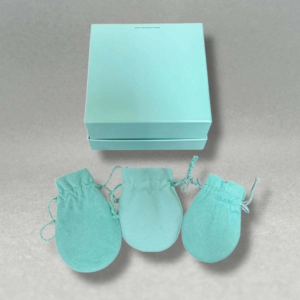 Estate Tiffany & Co. Outer Box & 3 Pouches (Empty)