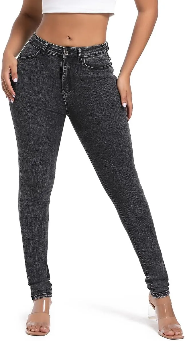 FISCLOSIN Women Colombian Design,Butt Lift,Sexy Skinny Jeans,Stretch Denim Pants