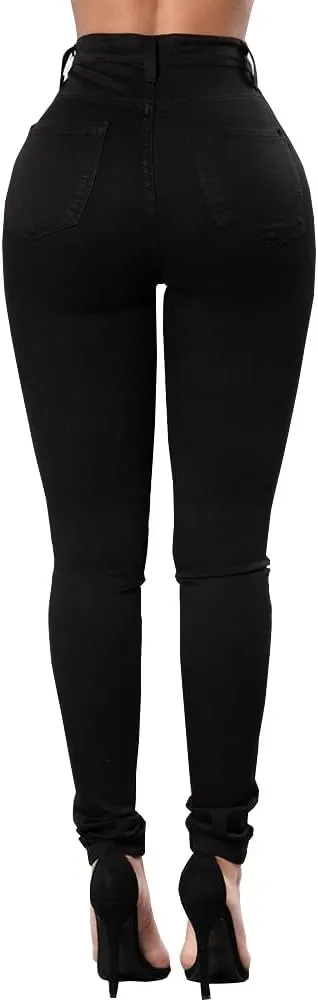 FISCLOSIN Women Colombian Design,Butt Lift,Sexy Skinny Jeans,Stretch Denim Pants