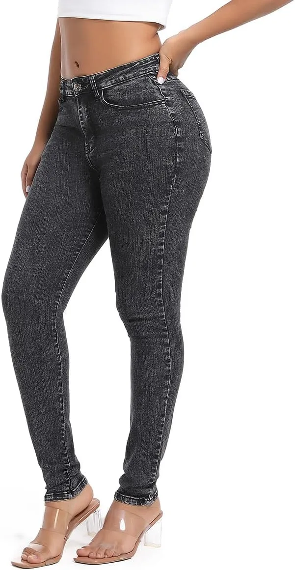 FISCLOSIN Women Colombian Design,Butt Lift,Sexy Skinny Jeans,Stretch Denim Pants