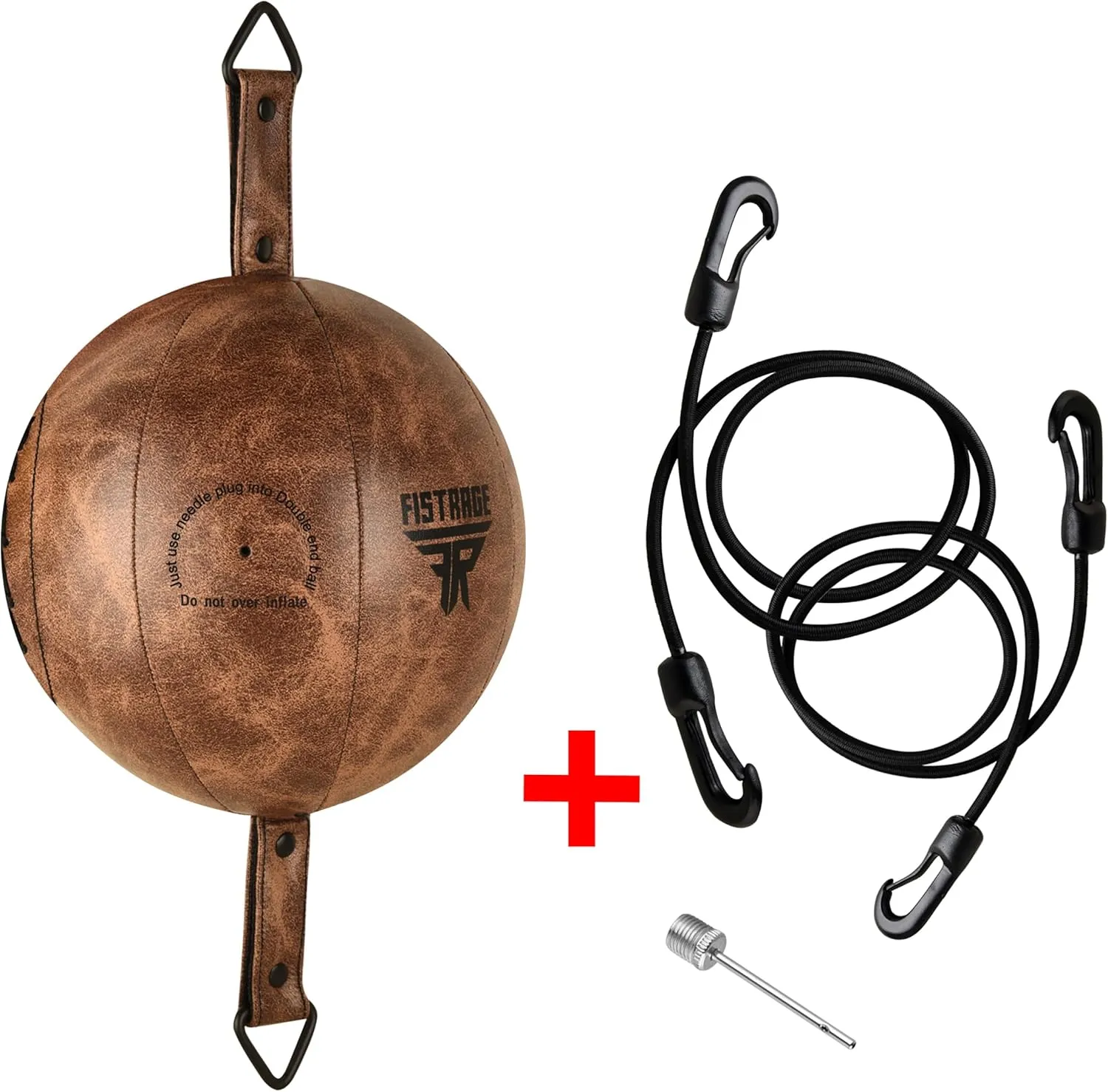 FISTRAGE Double End Ball Training Dodge MMA Boxing Floor to Ceiling Punch Speed Ball Bag Kit with Rope, Bean Ball, for Kicking Workout and Fitness