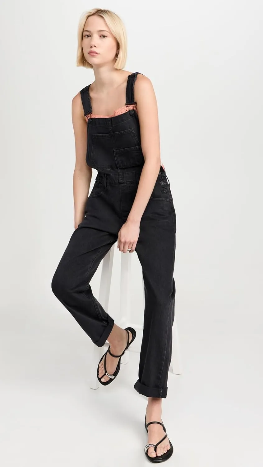 Free People Women's Ziggy Denim Overalls