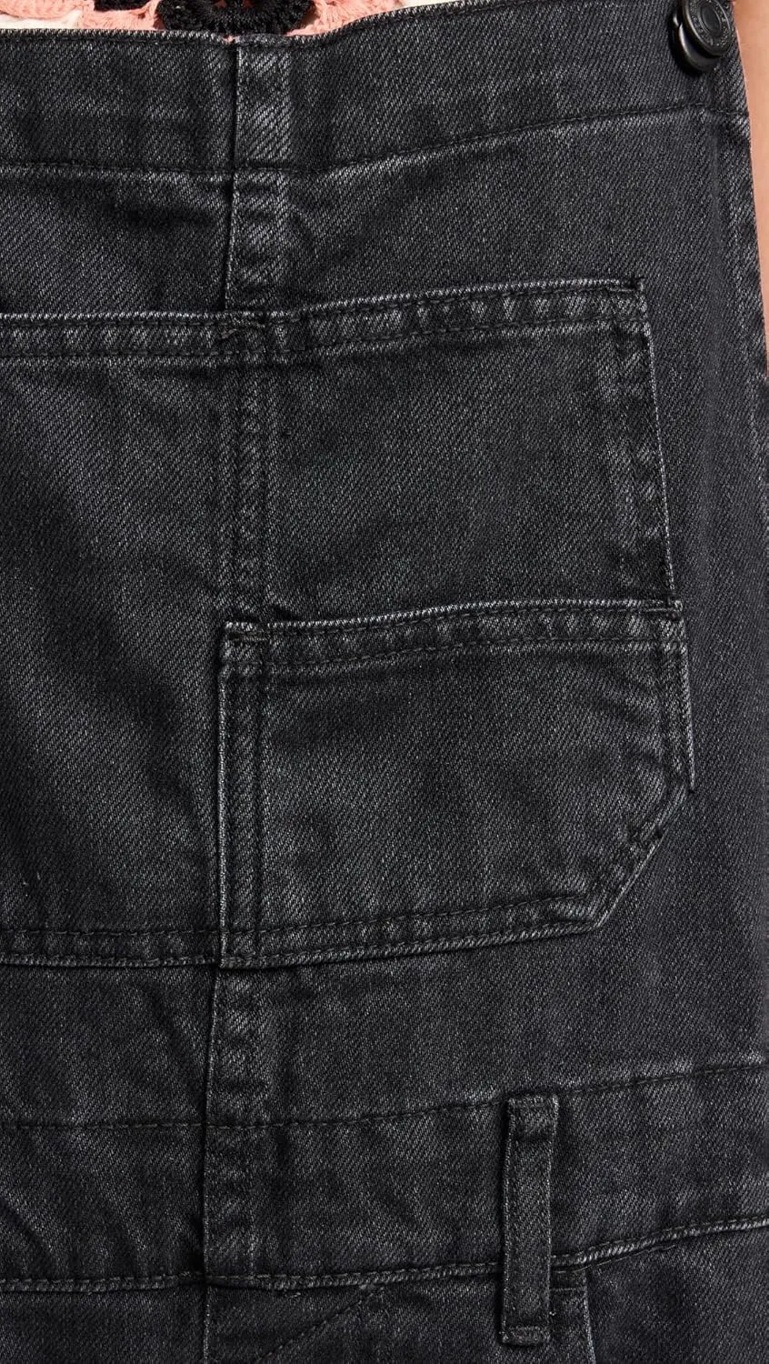 Free People Women's Ziggy Denim Overalls