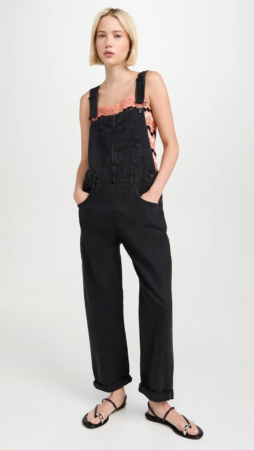 Free People Women's Ziggy Denim Overalls