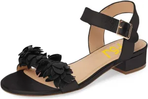 FSJ Women Casual Open Toe Block Low Heel Ankle Strap Sandals Comfort Summer Shoes Size 4-15 US