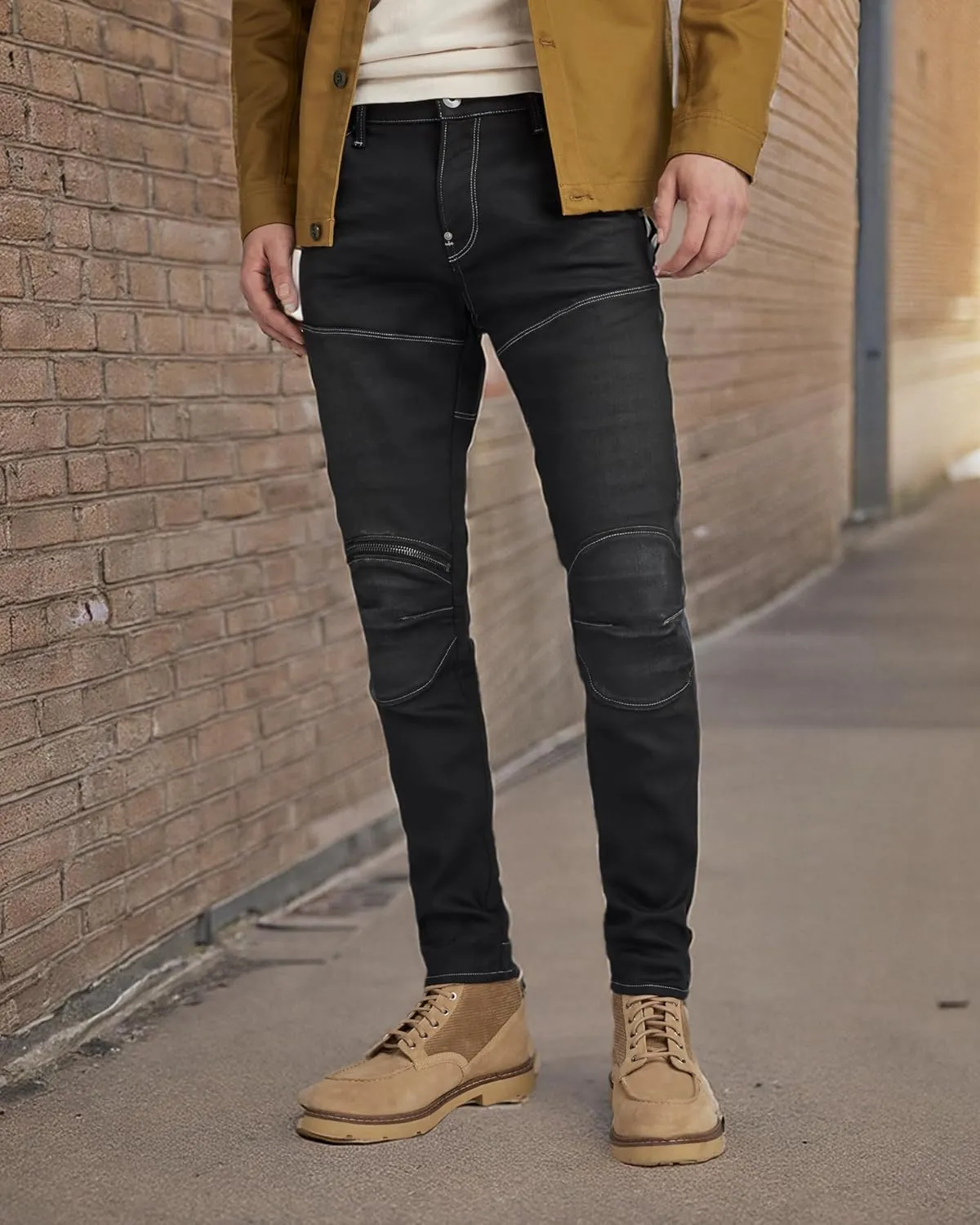 G-STAR Men's 5620 3D Zip Knee Skinny Fit Jeans