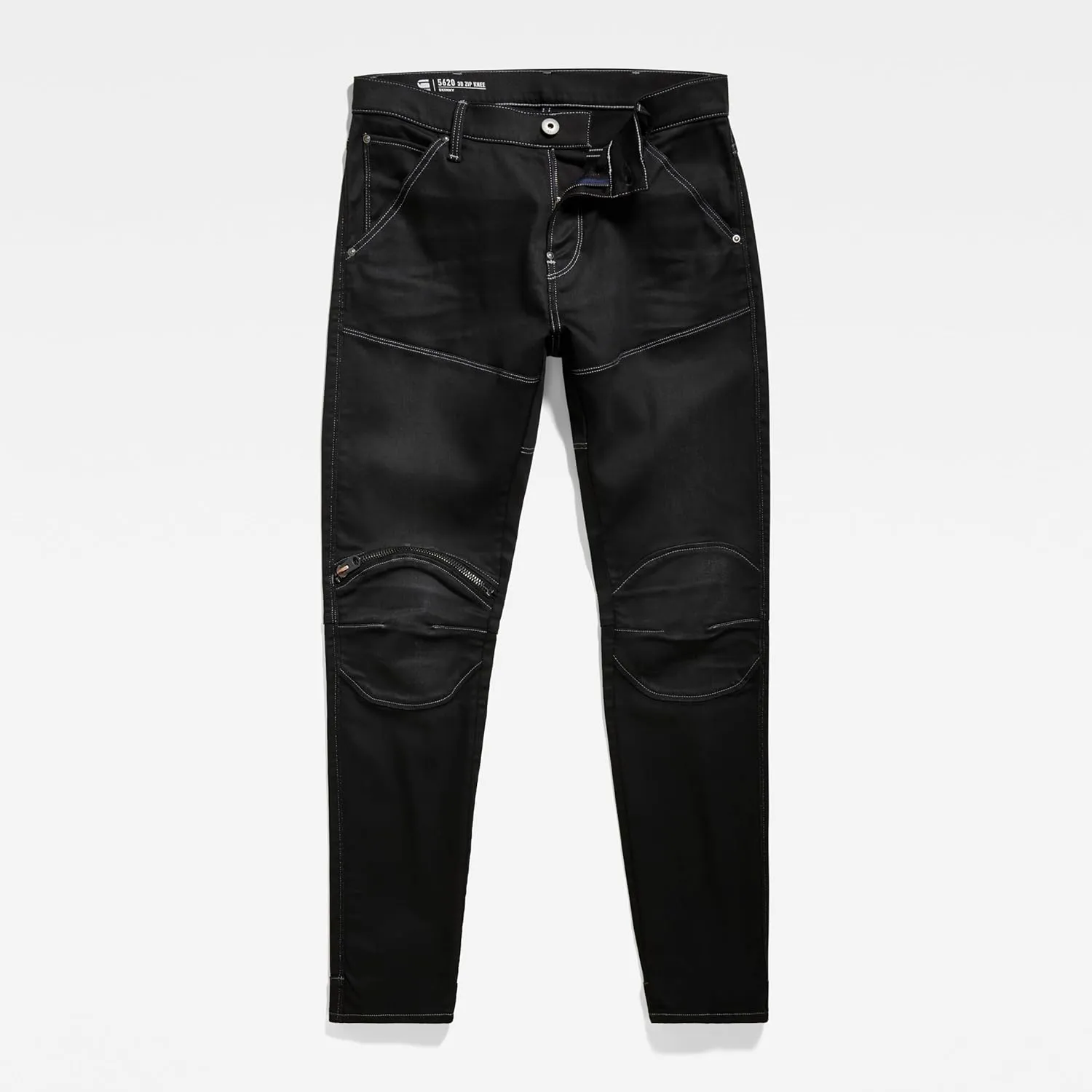 G-STAR Men's 5620 3D Zip Knee Skinny Fit Jeans
