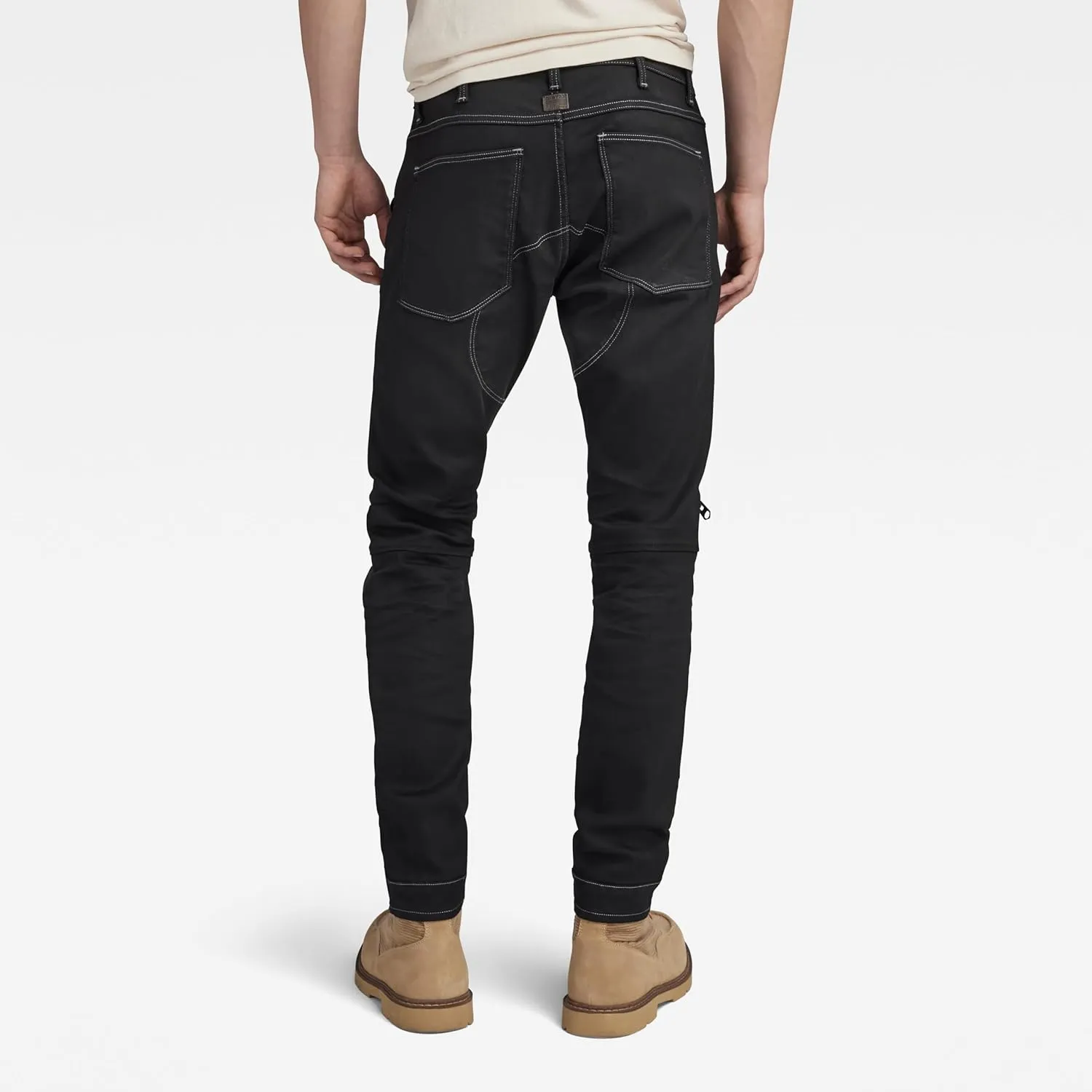 G-STAR Men's 5620 3D Zip Knee Skinny Fit Jeans