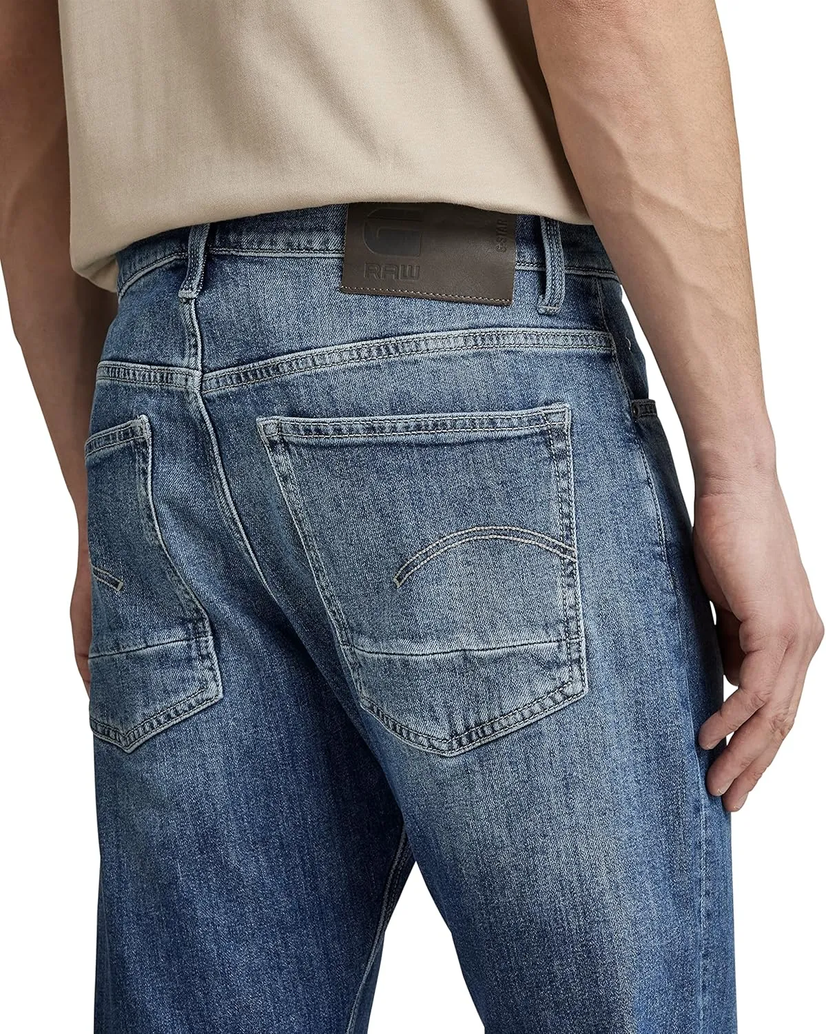 G-STAR Men's Triple a Straight Fit Jeans