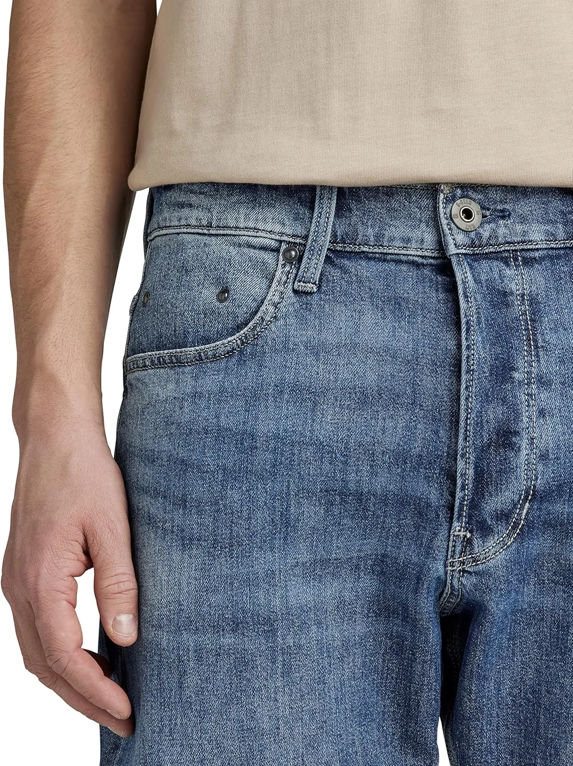 G-STAR Men's Triple a Straight Fit Jeans