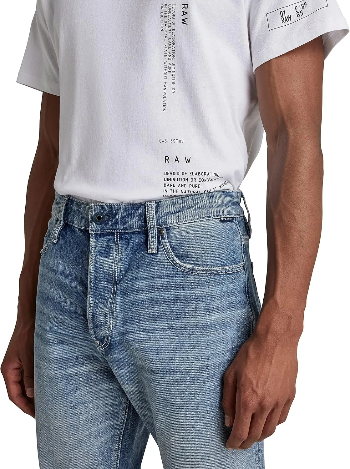 G-STAR Men's Triple a Straight Fit Jeans