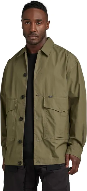 G-STAR Men's Worker Utility Oversized Casual Shirt