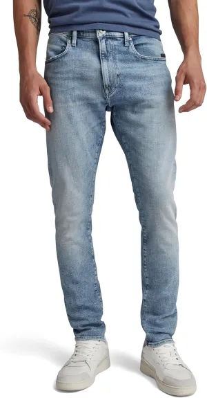 G-STAR RAW Men's Revend Super Slim Fit Jean in Slander Black Superstretch Aged