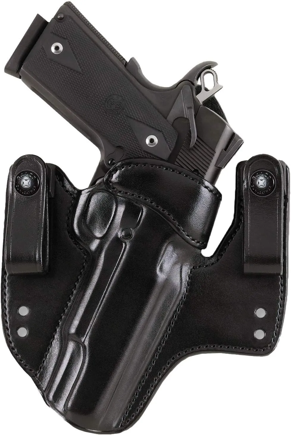 Galco V-Hawk Inside the Waistband Holster (Black), Kimber 4-Inch 1911, Right Hand