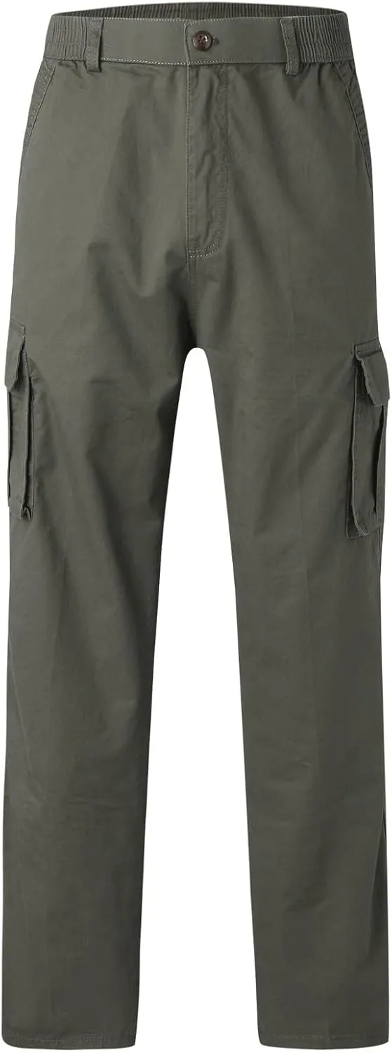 GIERIDUC Men Outdoor Cargo Pant Best Travel Pants for Long Flights Men's Mens Long Underwear Pants Mens Khaki Pants Outdoor