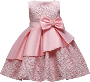 Girls Evening Gown Pageant Vintage Wedding Tutu Dress Elegant Ruffles Puffy Birthday Part𝐲 Dress