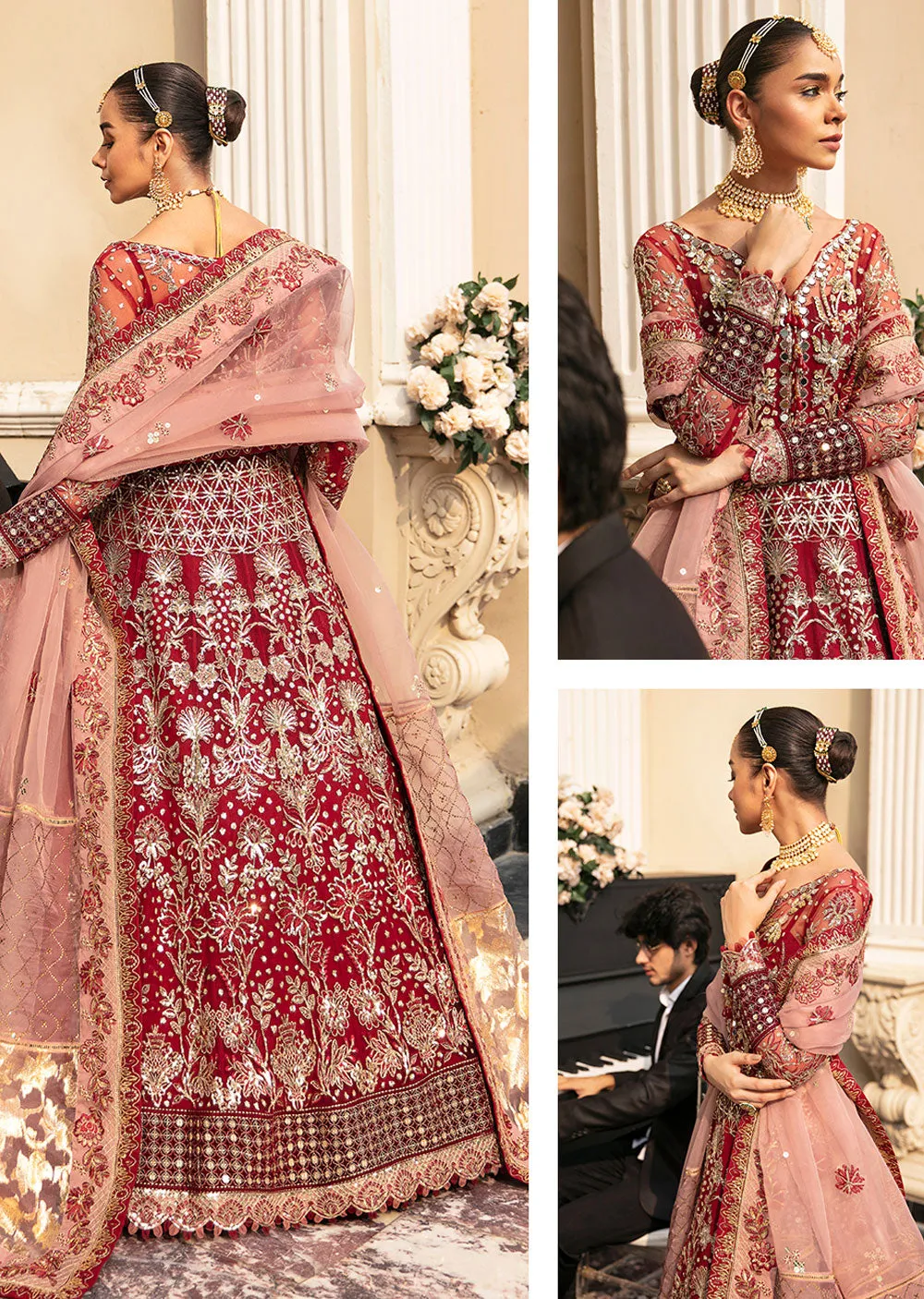 GLWU-02 - Ziva - Unstitched - Gulaal Wedding Collection 2023
